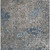 10' X 14' Silver Blue And Brown Abstract Washable Indoor Outdoor Area Rug