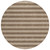 8' Round Coffee Round Striped Washable Non Skid Indoor Outdoor Area Rug