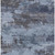 8' X 10' Blue And Charcoal Abstract Washable Indoor Outdoor Area Rug - Blue, Charcoal