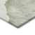 9' X 12' Green Black and Gray Abstract Washable Non Skid Indoor Outdoor Area Rug