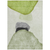 9' X 12' Green Black and Gray Abstract Washable Non Skid Indoor Outdoor Area Rug