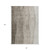 8' X 10' Taupe Brown And Ivory Ombre Washable Indoor Outdoor Area Rug