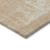 9' X 12' Coral And Salmon Abstract Washable Indoor Outdoor Area Rug