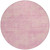 8' Pink Round Washable Indoor Outdoor Area Rug