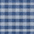 9' X 12' Navy Blue And Ivory Plaid Washable Indoor Outdoor Area Rug