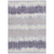 10' X 14' Lavender Purple And Ivory Striped Washable Indoor Outdoor Area Rug