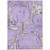 10' X 14' Lavender Lilac And Purple Geometric Washable Indoor Outdoor Area Rug