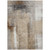 8' X 10' Beige And Ivory Abstract Washable Indoor Outdoor Area Rug - Beige, Ivory