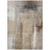 8' X 10' Beige And Ivory Abstract Washable Indoor Outdoor Area Rug - Beige, Ivory