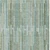 9' X 12' Artichoke Green And Teal Blue Striped Washable Indoor Outdoor Area Rug