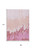 9' X 12' Blush And Pink Abstract Washable Indoor Outdoor Area Rug