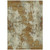 10' X 14' Terra Cotta And Beige Abstract Washable Indoor Outdoor Area Rug - Terra Cotta, Beige