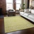 8' X 10' Yellow And Ivory Geometric Washable Indoor Outdoor Area Rug Transitional Style - Yellow, Ivory Color