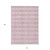 10' X 14' Pink Ivory And Gray Geometric Washable Indoor Outdoor Area Rug