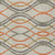10' X 14' Orange Ivory And Gray Abstract Washable Indoor Outdoor Area Rug
