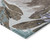 10' X 14' Taupe And Lilac Floral Washable Indoor Outdoor Area Rug
