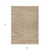 9' X 12' Khaki And Brown Abstract Washable Indoor Outdoor Area Rug