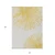 10' X 14' Gold And Ivory Abstract Washable Indoor Outdoor Area Rug - Gold, Ivory