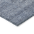 10' X 14' Sky Blue And Ivory Abstract Washable Indoor Outdoor Area Rug