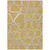 8' X 10' Gold Gray And Ivory Abstract Washable Indoor Outdoor Area Rug - 608219172329