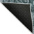 10' X 14' Teal Blue And Dark Green Floral Medallion Washable Indoor Outdoor Area Rug