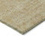 9' X 12' Gold And Beige Geometric Washable Indoor Outdoor Area Rug - Gold, Beige