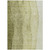 9' X 12' Olive Green And Artichoke Green Ombre Washable Indoor Outdoor Area Rug - Olive Green, Artichoke Green