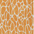 8' X 10' Orange And Ivory Geometric Washable Indoor Outdoor Area Rug Transitional Style - Orange, Ivory Color