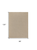 8' X 10' Natural And Light Brown Geometric Indoor Outdoor Area Rug