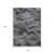 5' X 8' Taupe And Ivory Abstract Washable Indoor Outdoor Area Rug - 880016474398