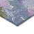 5' X 8' Lavender Ivory And Sage Abstract Washable Indoor Outdoor Area Rug