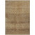 5' X 8' Khaki And Beige Geometric Washable Indoor Outdoor Area Rug - Khaki, Beige