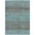 5' X 8' Teal Blue And Brown Geometric Washable Indoor Outdoor Area Rug - Teal Blue, Brown