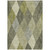 5' X 8' Olive Green Gray And Ivory Argyle Washable Indoor Outdoor Area Rug
