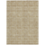 3' X 5' Gold And Beige Geometric Washable Indoor Outdoor Area Rug