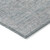 5' X 8' Silver And Beige Abstract Washable Indoor Outdoor Area Rug