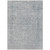 5' X 8' Silver And Beige Abstract Washable Indoor Outdoor Area Rug