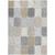 3' X 5' Beige And Gray Geometric Washable Indoor Outdoor Area Rug - Beige, Gray