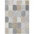 3' X 5' Beige And Gray Geometric Washable Indoor Outdoor Area Rug - Beige, Gray