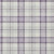 5' X 8' Lavender Purple And Gray Plaid Washable Indoor Outdoor Area Rug