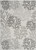 6' X 9' Gray Black And Ivory Nautical Indoor Outdoor Area Rug