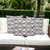 Set of Three 16" X 16" Blue and Brown Peacock Blown Seam Floral Indoor Outdoor Throw Pillow