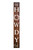 72" Brown And White Solid Wood Well Howdy Porch Sign