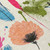 3' X 5' Ivory Pink Orange And Blue Floral Washable Indoor Outdoor Area Rug