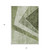 5' X 8' Olive Green And Artichoke Green Geometric Washable Indoor Outdoor Area Rug - Olive Green, Artichoke Green