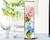36"  White Blue And Pink Hydrangeas Solid Wood Porch Sign