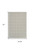 4' X 6' Cream and Beige Geometric Distressed Indoor Outdoor Area Rug - Cream, Beige