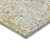 3' X 5' Gold And Ivory Abstract Washable Indoor Outdoor Area Rug Modern Style - Gold, Ivory Color
