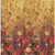 3' X 5' Gold Red And Brown Floral Washable Indoor Outdoor Area Rug