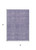 3' X 5' Lavender And Ivory Geometric Washable Indoor Outdoor Area Rug Transitional Style - Lavender, Ivory Color